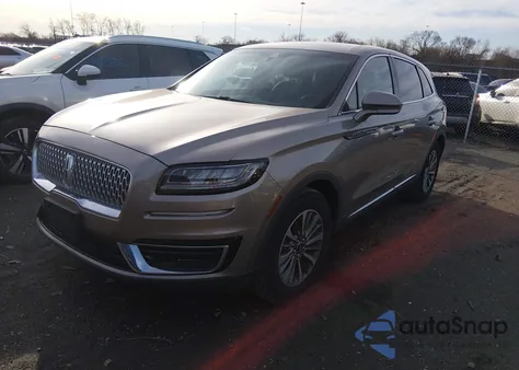 2019 Lincoln Nautilus Select z USA, uszkodzony, nr VIN 2LMPJ6K91KBL17099